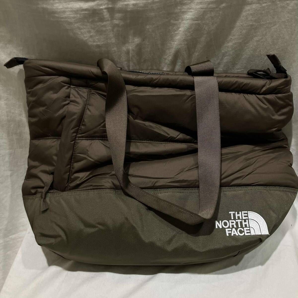 THE NORTH FACE トートバッグ NUPTSETOTE ブラウン カーキ ザノースフェイス
