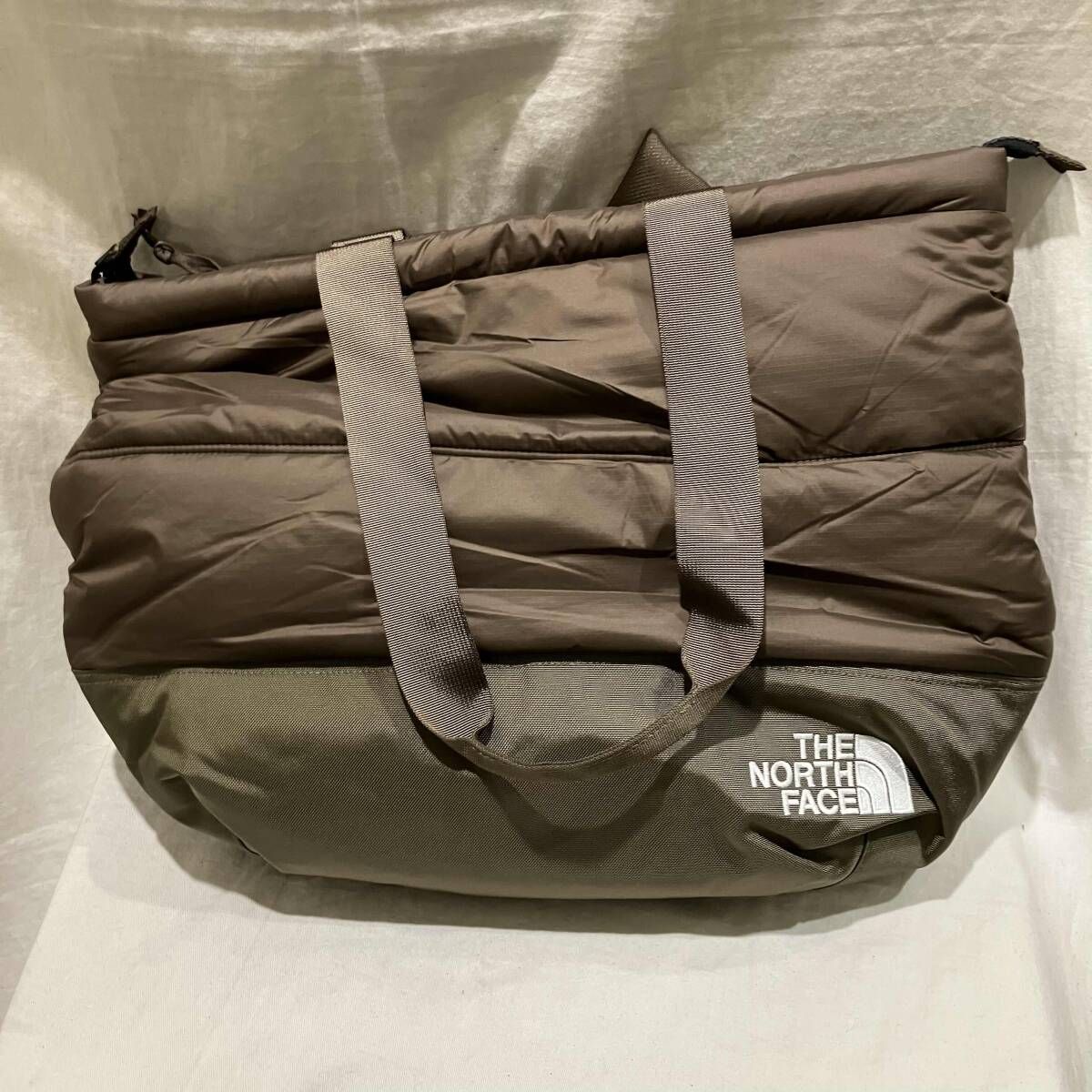 THE NORTH FACE トートバッグ NUPTSETOTE ブラウン×カーキ ザノースフェイス