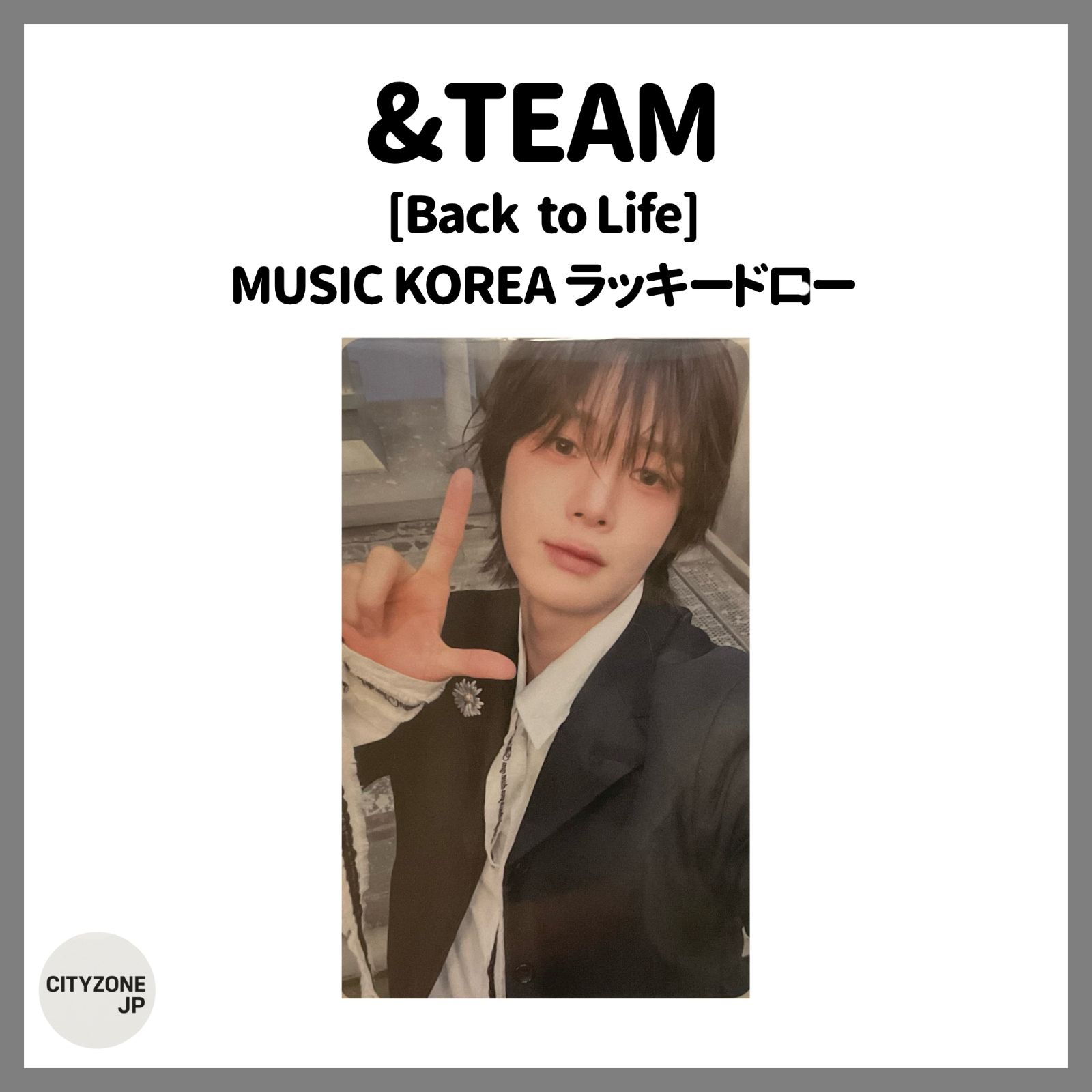 トレカ1枚】&TEAM K ケイ MUSIC KOREA ミューコリ ラキドロ Back to
