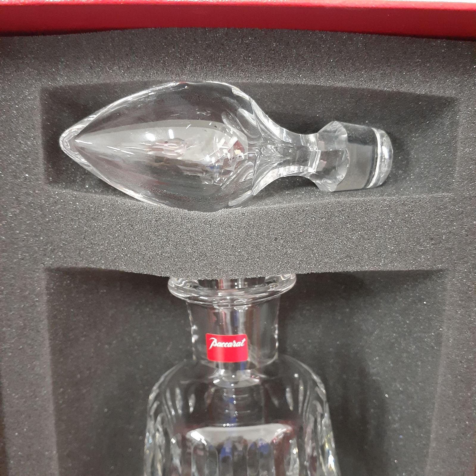 バカラ　デキャンタ 在庫限り！【1201N09】バカラ パルメ デキャンタ カラフェ 箱付 - メルカリ