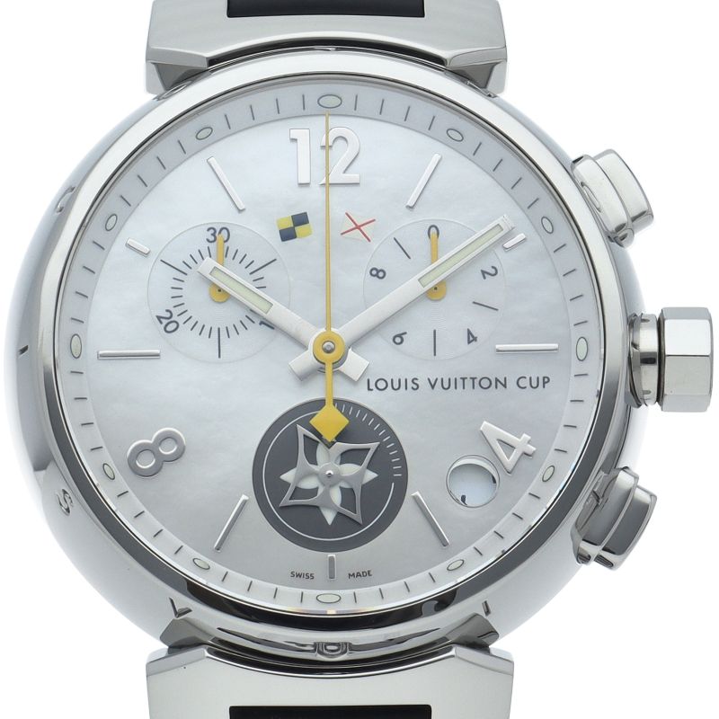 ルイ・ヴィトン タンブール ラブリーカップ クロノグラフ 39mm シェル