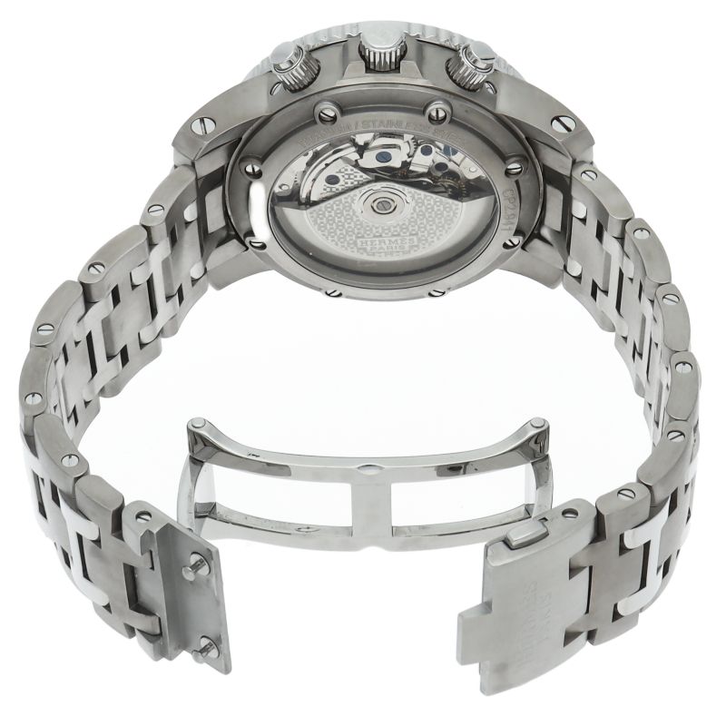 エルメス クリッパー クロノグラフ メカニカル ダイバー 44mm OH済 CP2