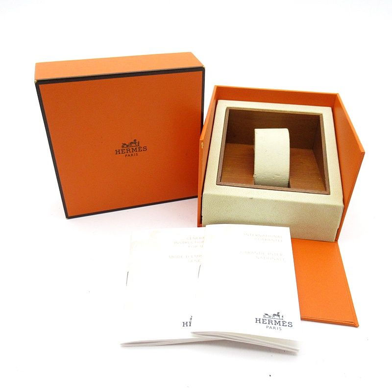 エルメス クリッパー レディース時計 CL4.210 箱 保証書 SS レディース