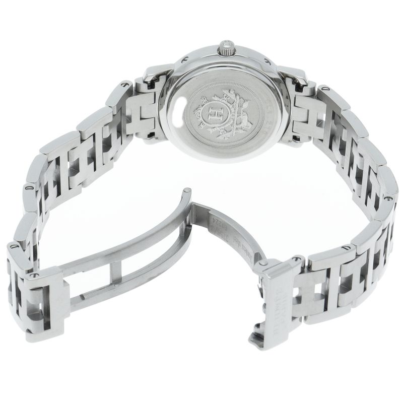 エルメス クリッパー レディース時計 CL4.210 箱 保証書 SS レディース