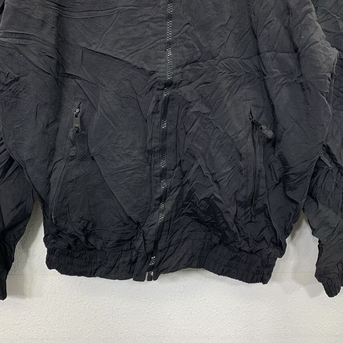 90s Cabela's ジャケット S ブラック カベラス フード ブルゾン 秋冬物