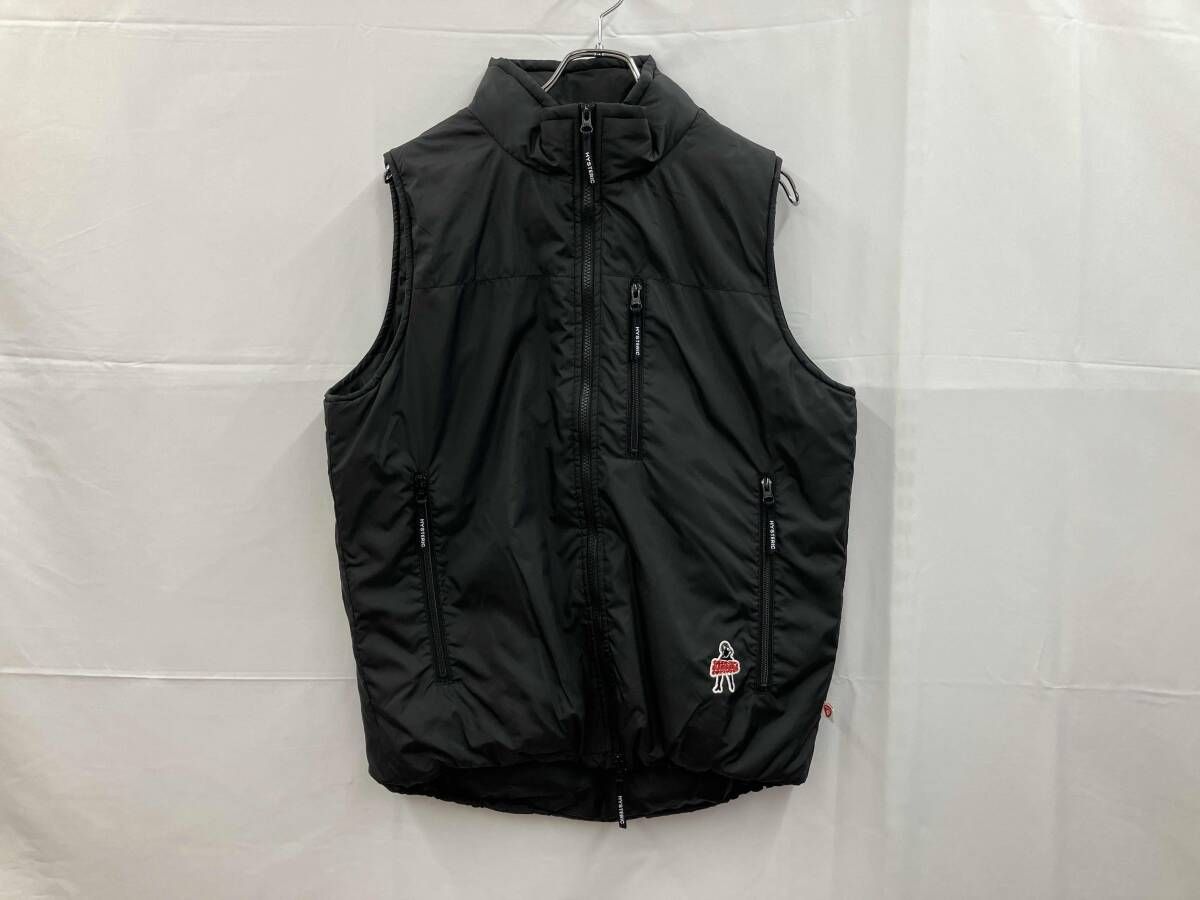 GLAMOUR ヒステリック グラマー ベスト 中綿入り S ブラック 冬