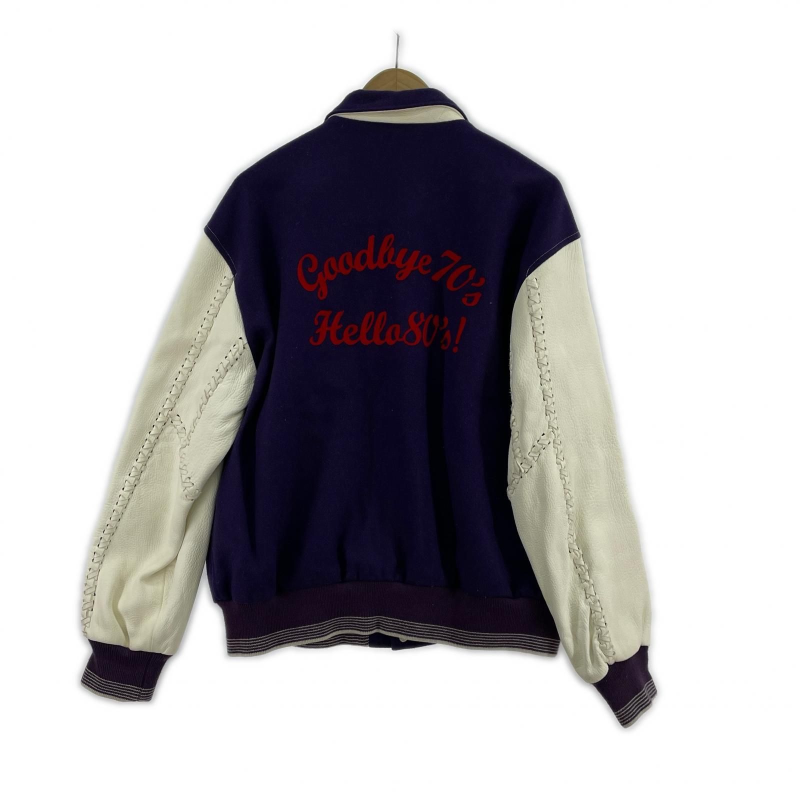 DAIRIKU Andrew Stadium Jacket ｽﾀｼﾞｬﾝ M ﾊﾟｰﾌﾟﾙ - メルカリ
