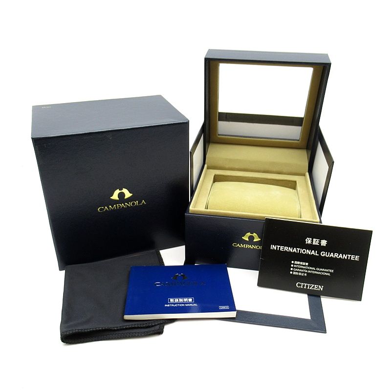 シチズン カンパノラ グランドコンプリケーション ウォッチ 43mm 留紺