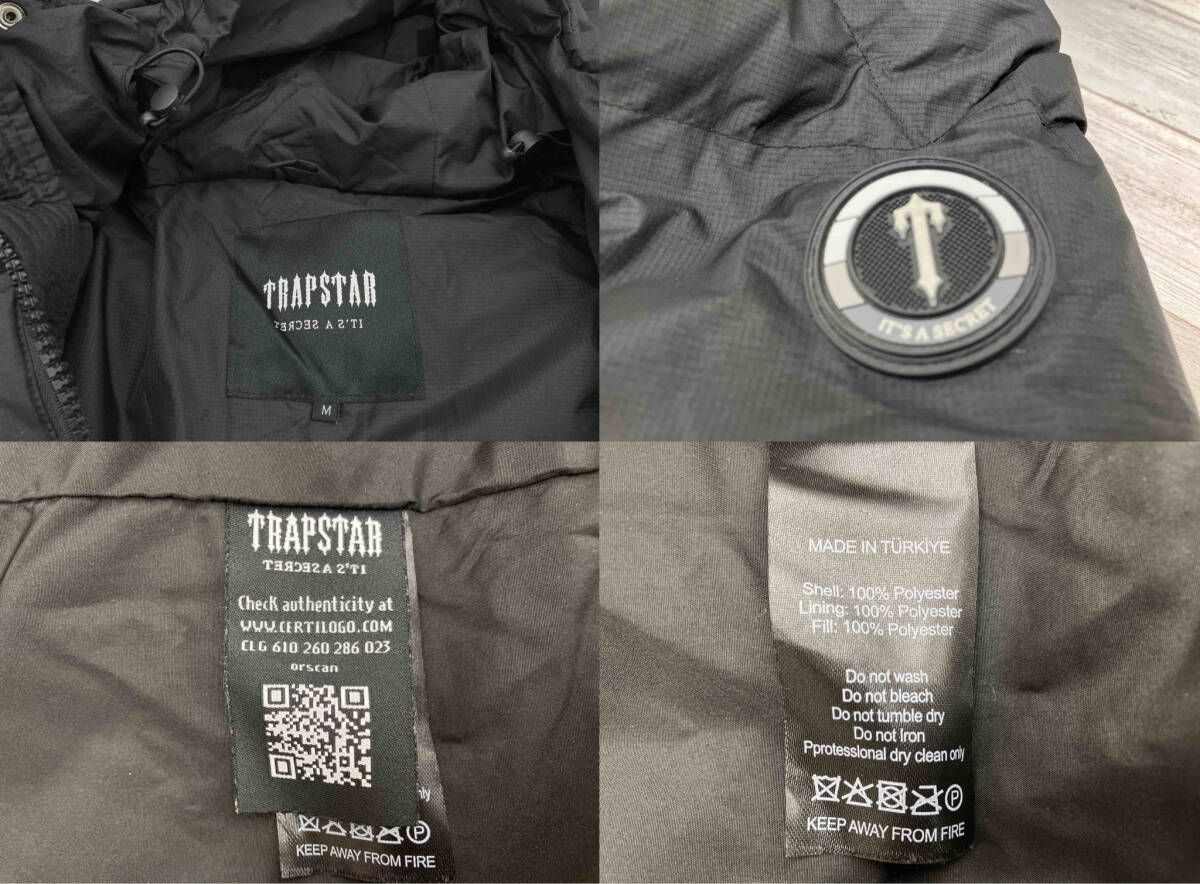 Trapstar／トラップスター／中綿ジャケット／ドローコード／M／メンズ