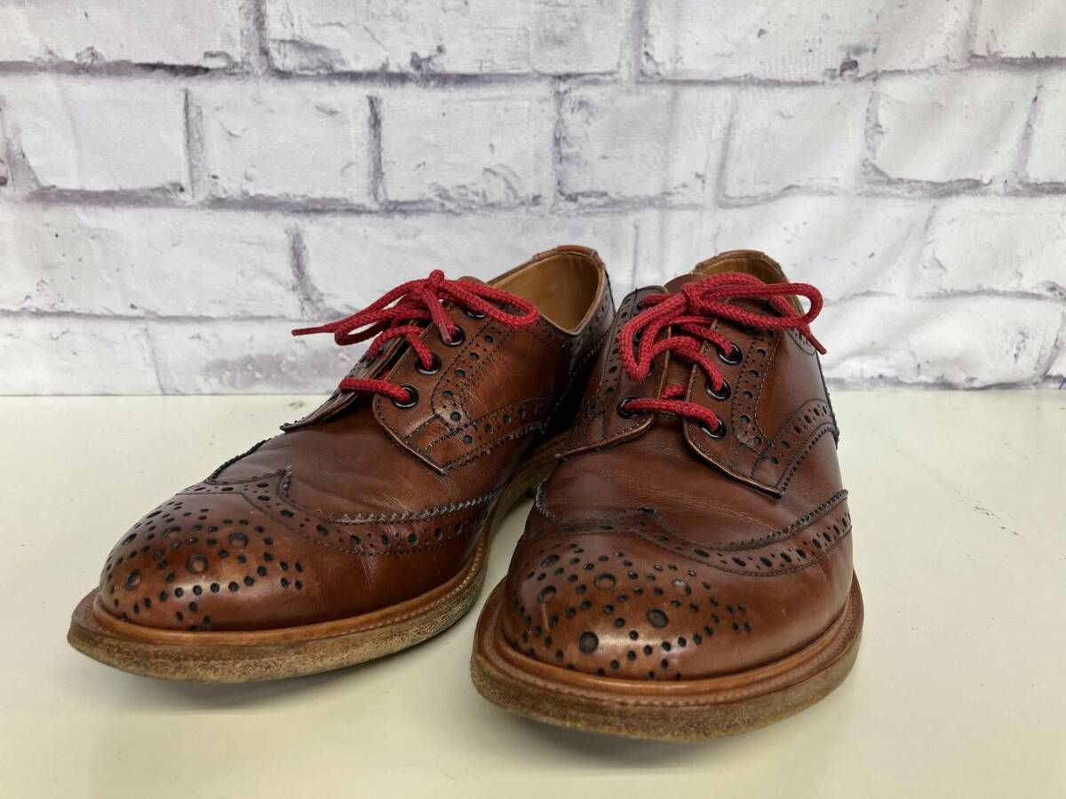 Tricker s トリッカーズ レザーウィングチップ JUNYA WATANABE MAN ジュンヤ ワタナベ マンコラボ カントリーシューズイングランド製