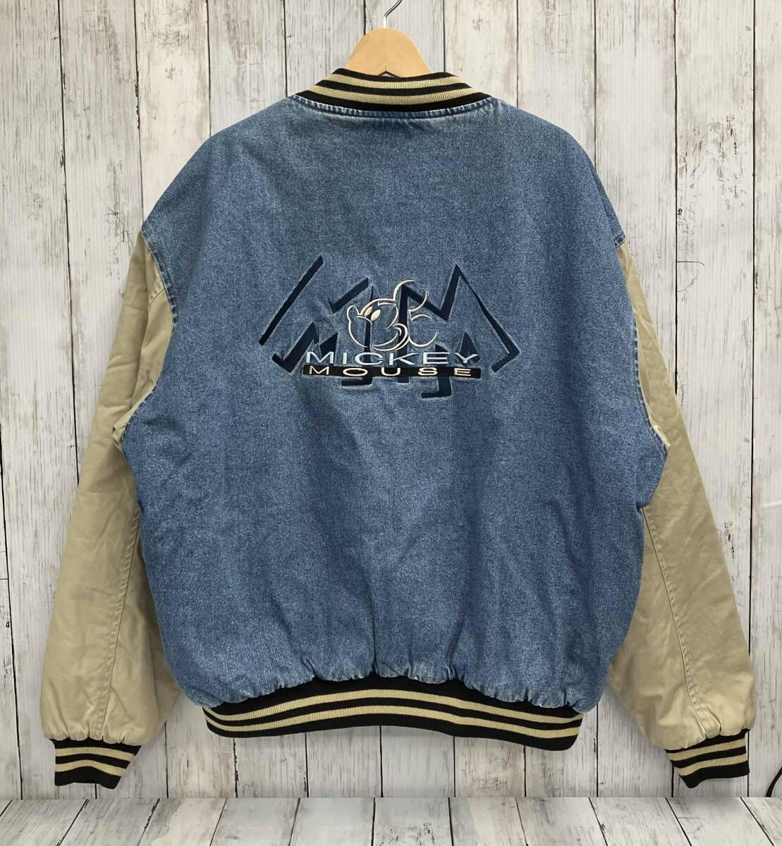 Walt Disney World ウォルトディズニーワールド デニムスタジャン L