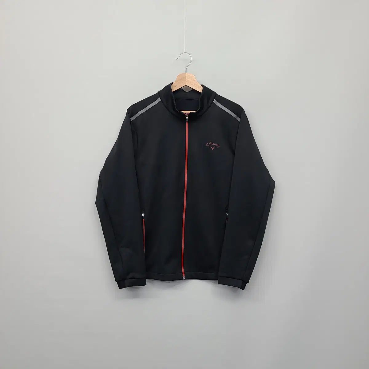 キャロウェイ メンズ SWING 起毛 ジップアップ ブラック 105