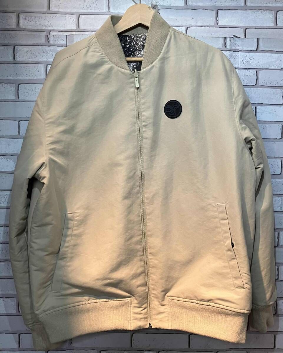 ブルゾン PUMA プーマ ブルゾン SANTA CRUZ 532239-42 リバーシブル ベージュ Lサイズ スポーツ
