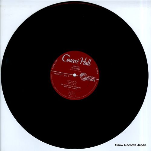 レコード】ヨーゼフ・クリップス ベートーヴェン：序曲集 SMS-2274