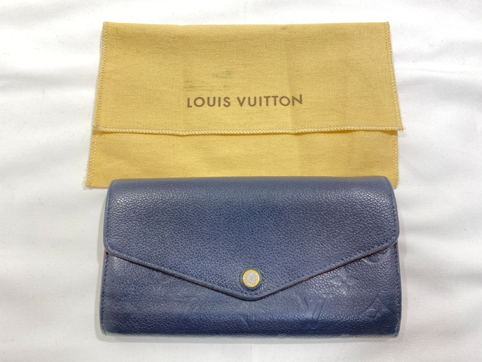 七重浜85-7-071127 nh LOUIS VUITTON ルイヴィトン モノグラム アンプラント ポルトフォイユサラ ノワール M 61182 長財布 レディース