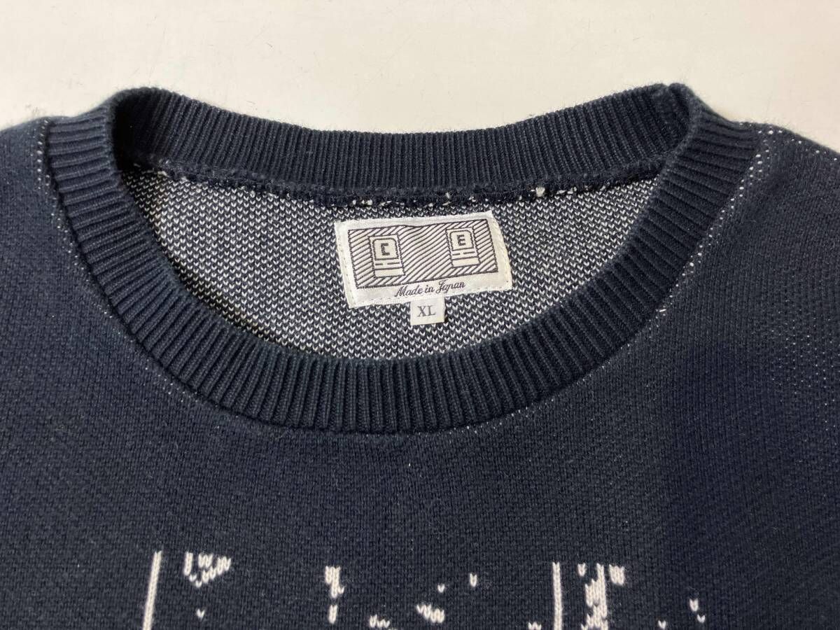 トップス ALLUSION KNIT C.E CAVEMPT C.E シーイー CAVEMPT キャブエンプトALLUSION KNIT ブラック XL