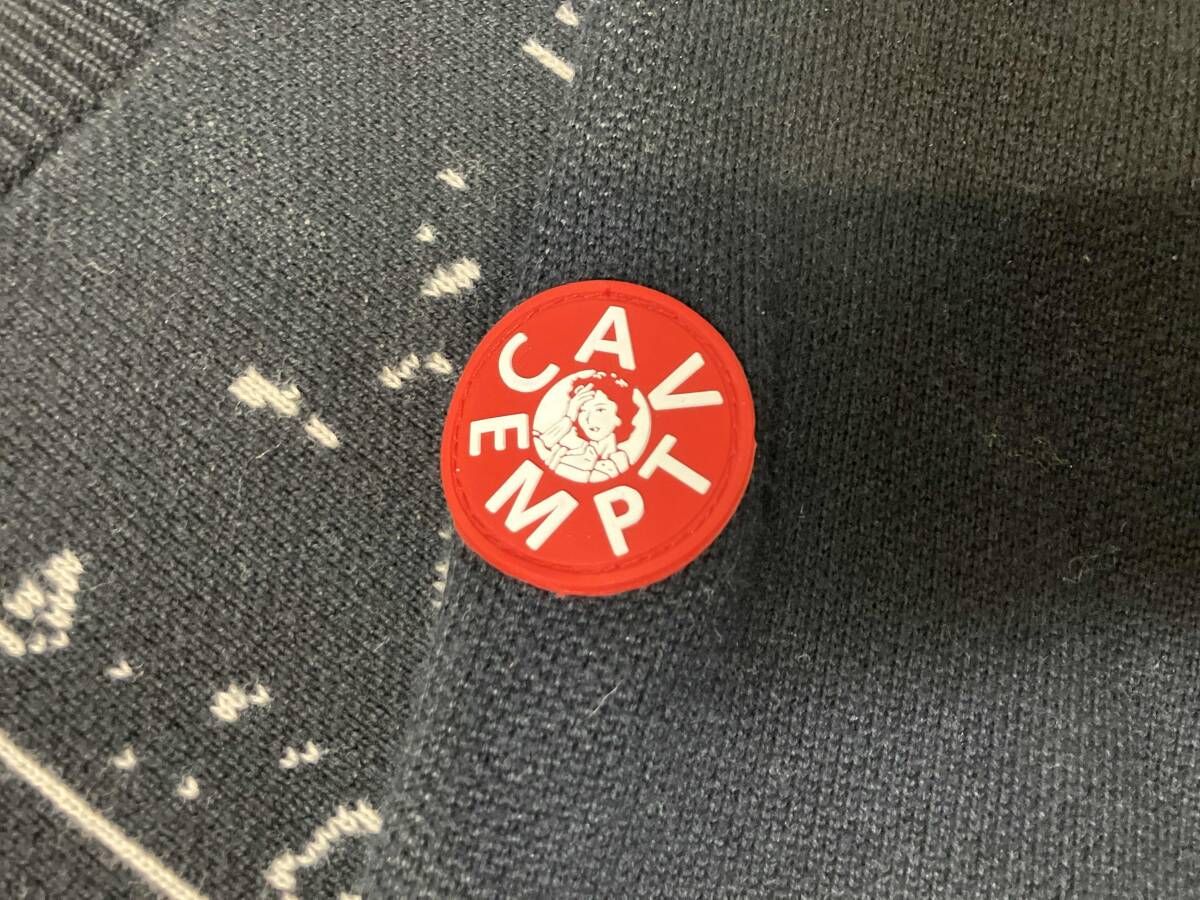 C.E シーイー CAVEMPT キャブエンプトALLUSION KNIT ブラック XL