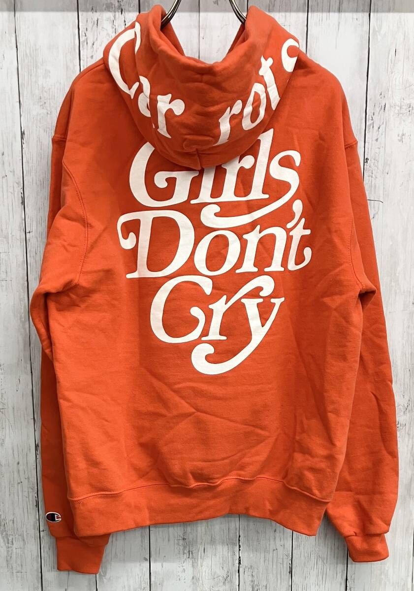 Champion×Girls Don't Cry Carrots プルオーバーフーディ チャンピオン