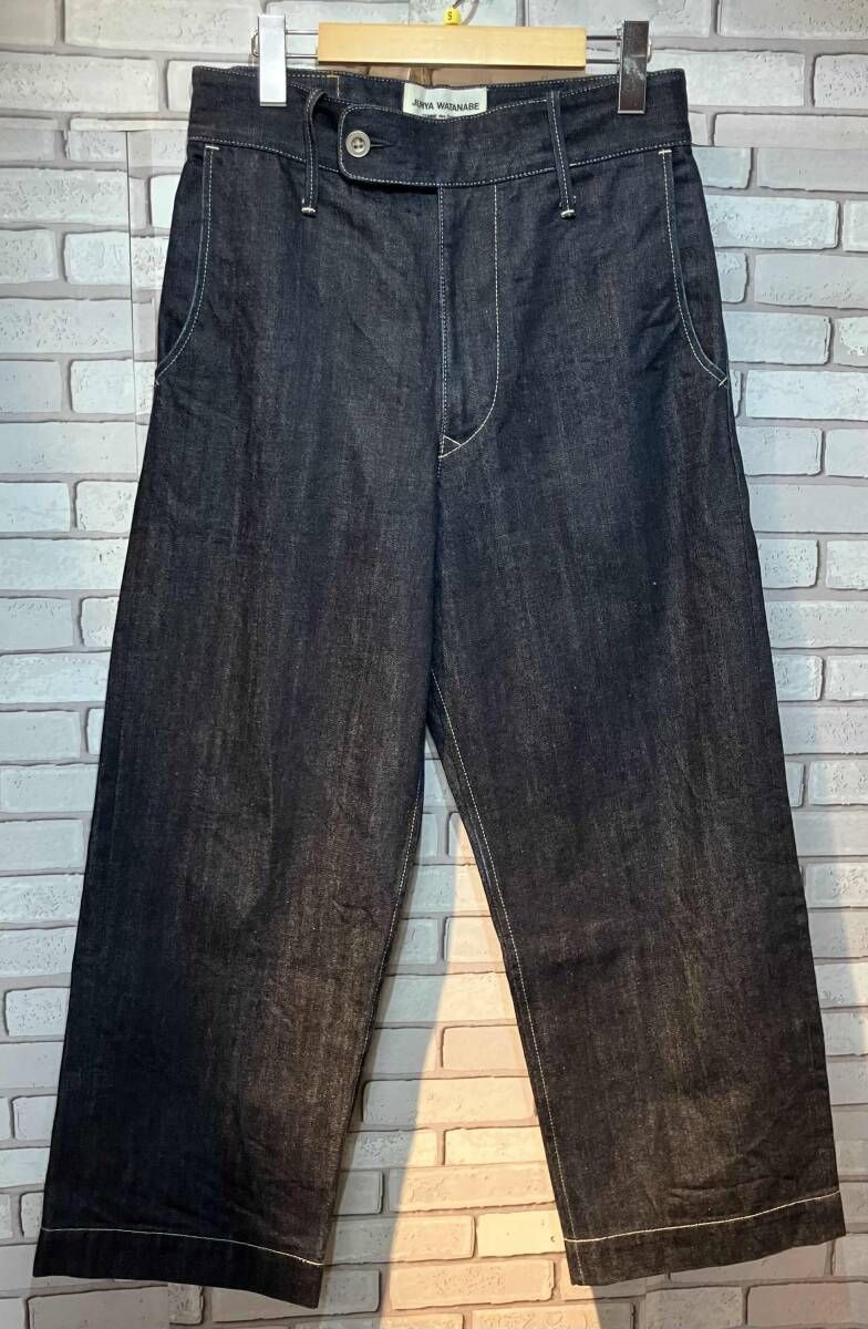 JUNYA WATANABE ジュンヤワタナベ デニム ワイド　パンツ JUNYA WATANABE ジュンヤワタナベ ジーンズ XE-P404 タックワイド