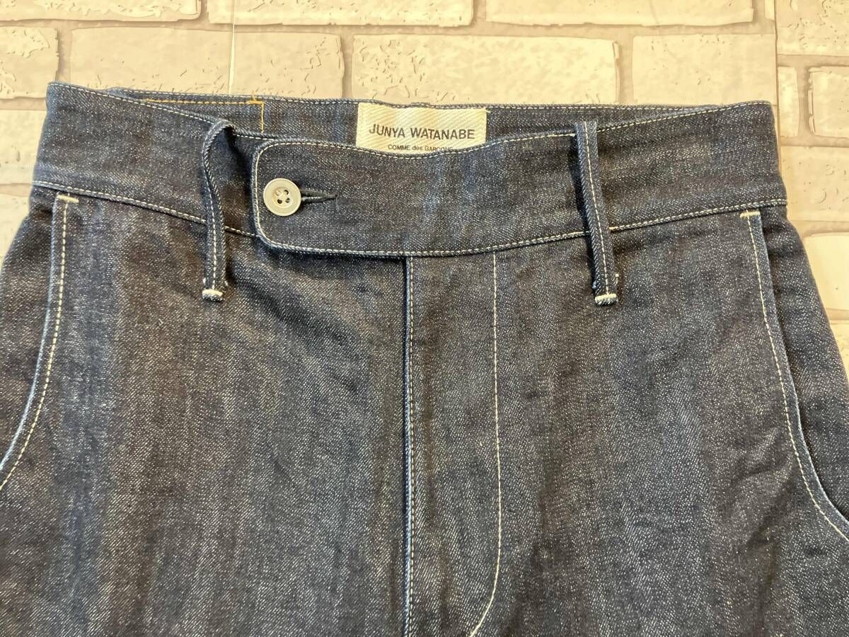 JUNYA WATANABE ジュンヤワタナベ ジーンズ XE-P404 タックワイド