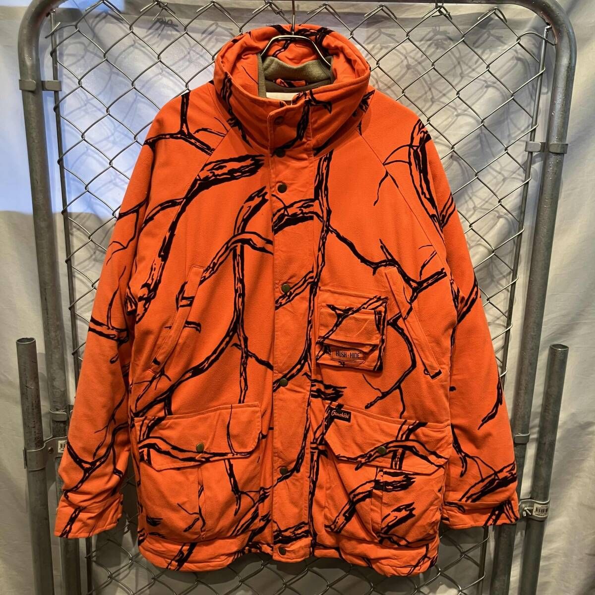 gamehide ナイロン ハンティング ジャケット Gamehide ハンティングジャケット 中綿ナイロン ブレイズオレンジ