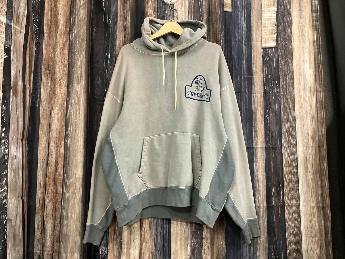 猪*野様 C.E シーイー cavempt フーディー パーカー グレー XL C.E.CAVEMPT シーイー スウェットパーカ フーディ グレー系 XL - メルカリ
