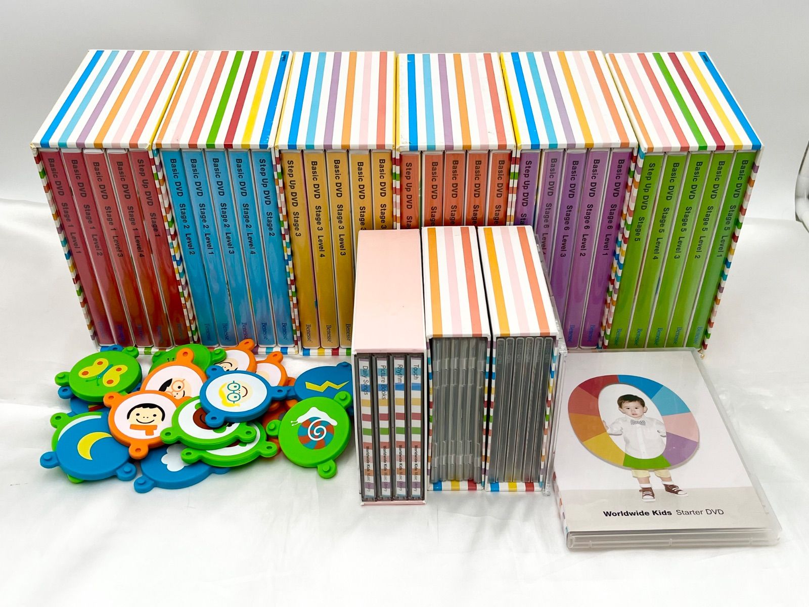 Benesse ベネッセ ワールドワイドキッズ ネイチャーブロックス CD DVD