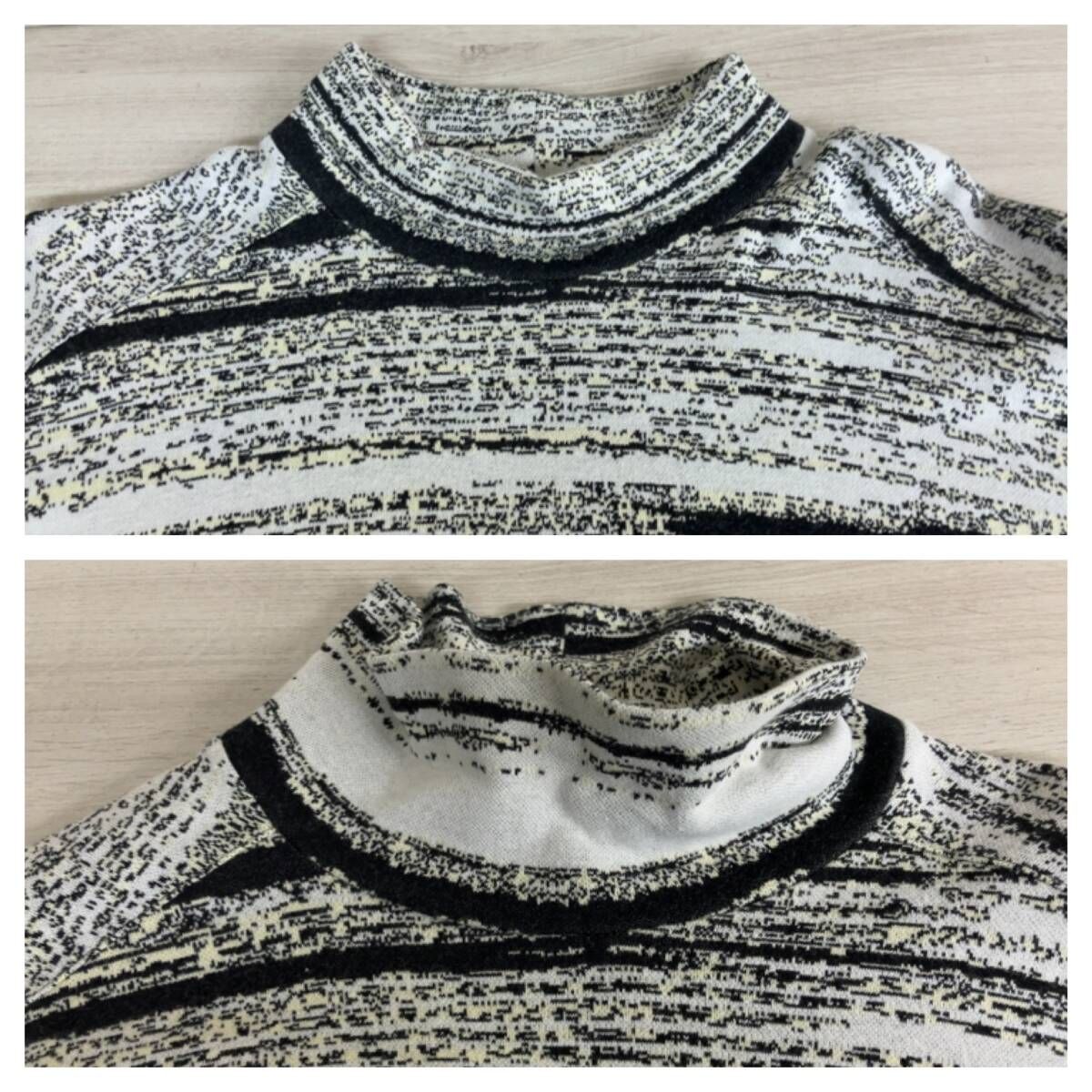 OAMC オーエーエムシー Noise Highneck ハイネック 長袖Tシャツ 