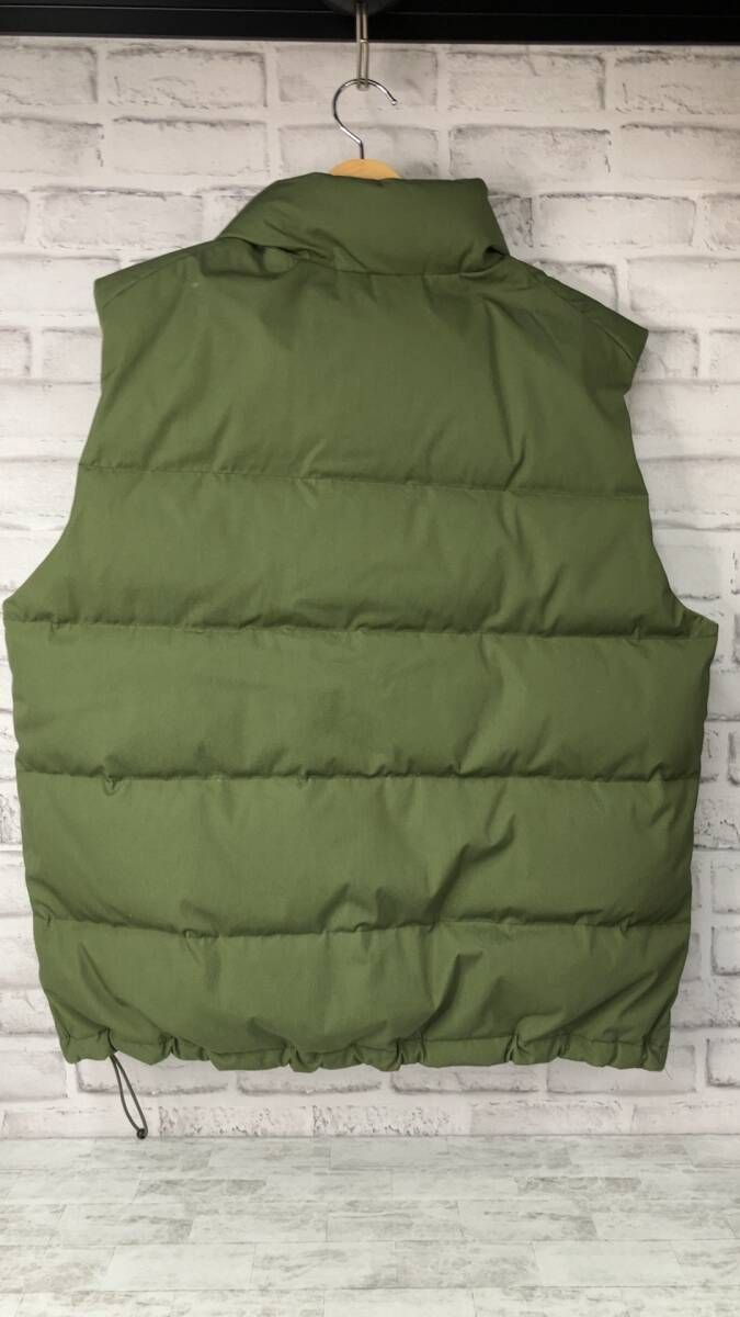 カーキ THE NORTH FACE ダウンベスト メンズ M
