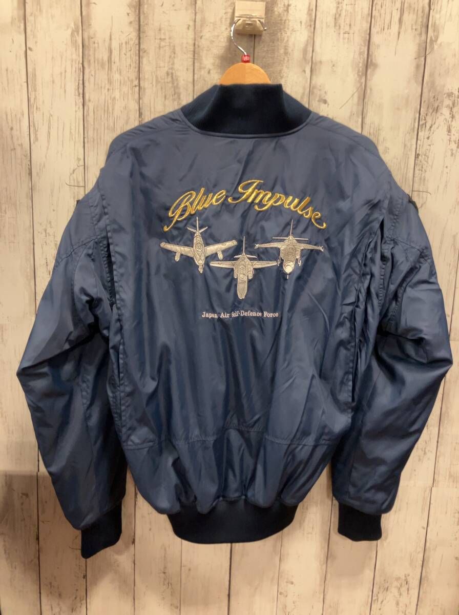 MA-1 ブルーインパルス 2013年松島基地帰還記念 ネイビー ワッペン