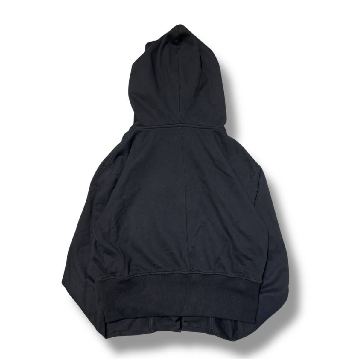 NO MASS PROD GLMNIST2 CROPPED HOODIE ブラック 日本製 サイズL ノー 