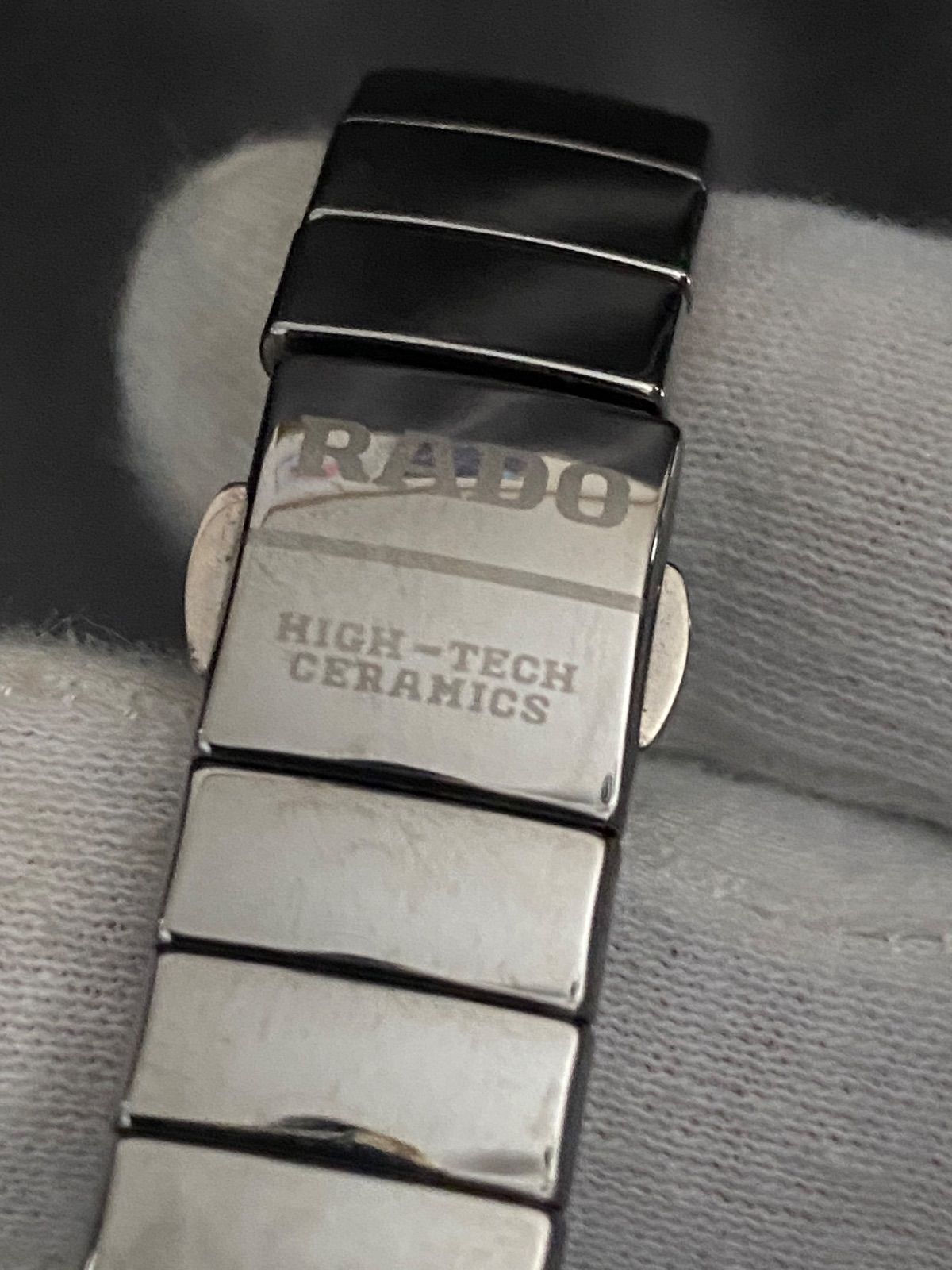 稼働】 RADO ラドー ダイアスター ジュビリー 4Pダイヤ セラミック