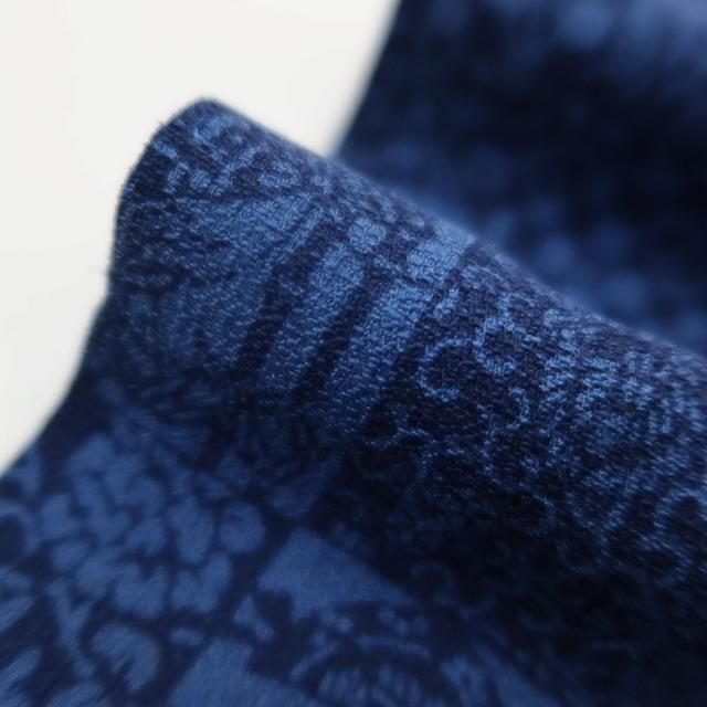 ✾まめ藤✾正絹 着物 松竹梅や桜 蝶や櫛 いくつもの和心が響き合う歌会 道行コート U-80