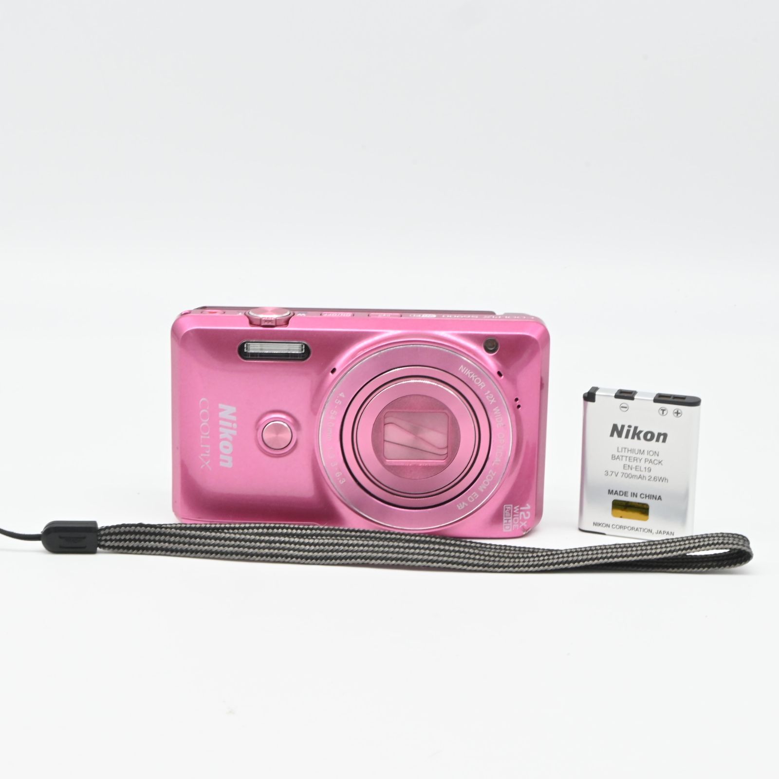 Nikon デジタルカメラ COOLPIX S6900 グロッシーピンク S6900PK - メルカリ