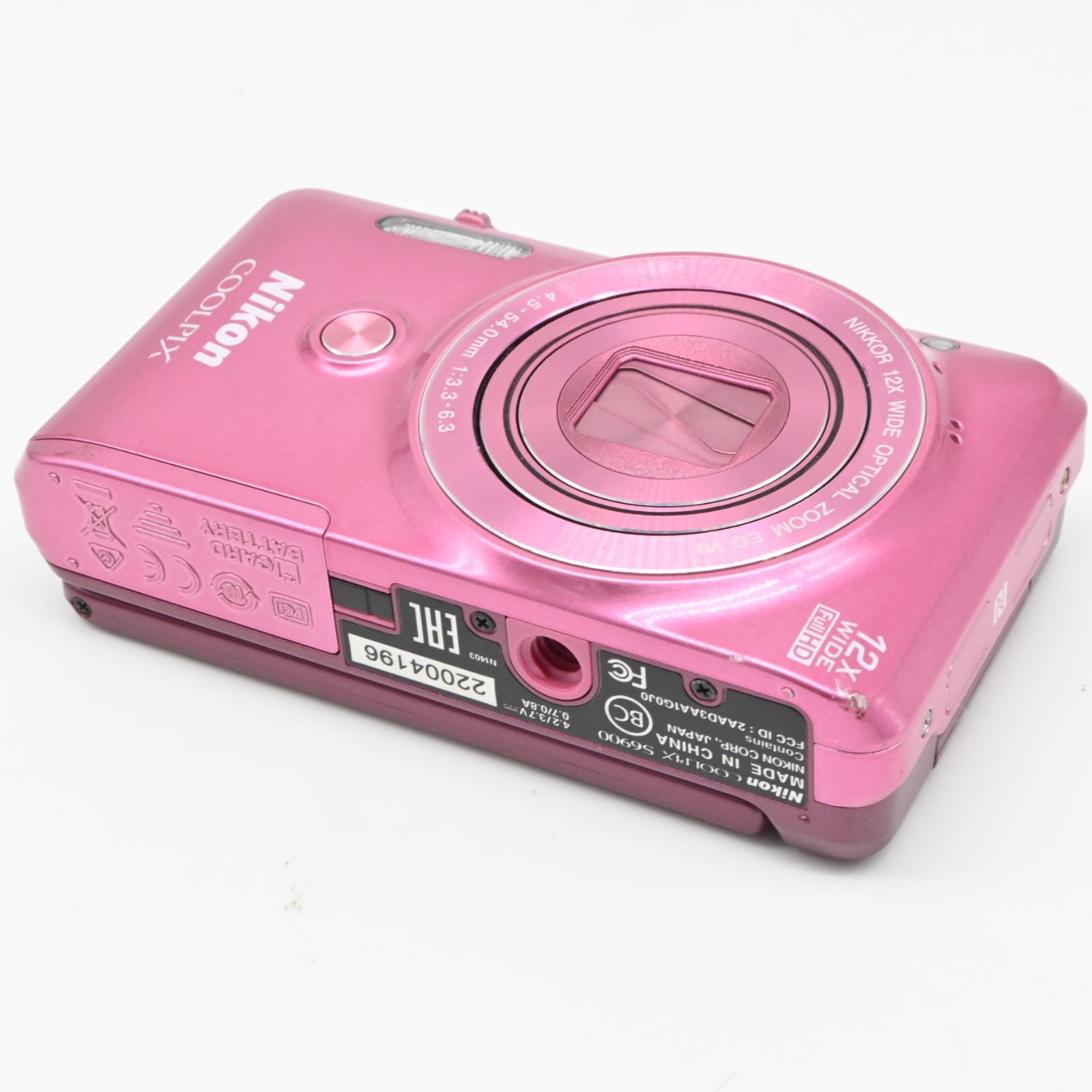 Nikon デジタルカメラ COOLPIX S6900 グロッシーピンク S6900PK - メルカリ
