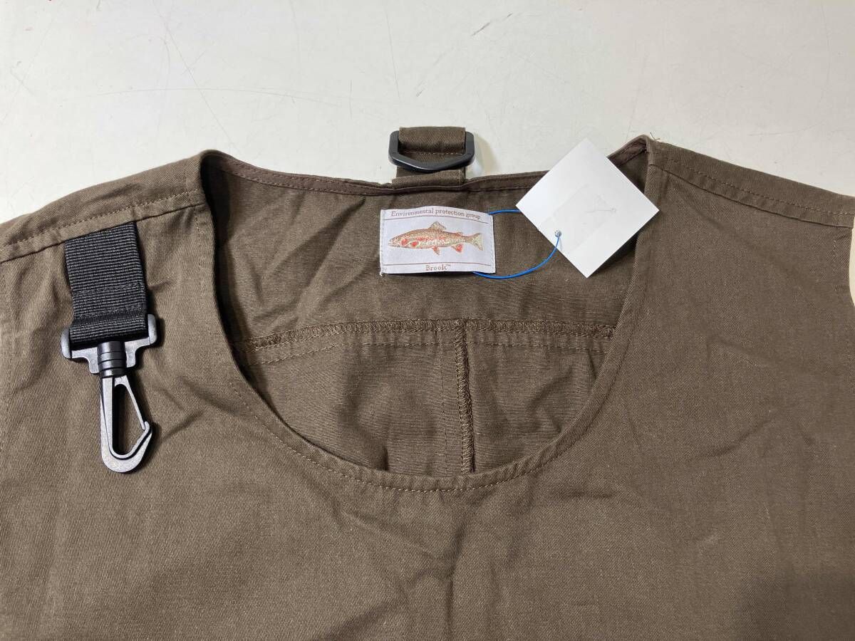 Brook ブルック Tool Vest フィッシングベスト bn-23aw-002 ブラウン