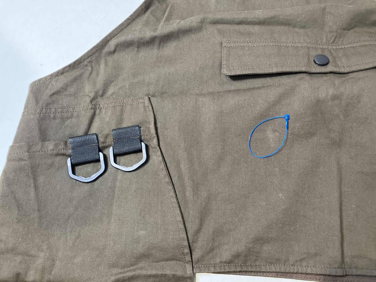 Brook ブルック Tool Vest フィッシングベスト bn-23aw-002 ブラウン