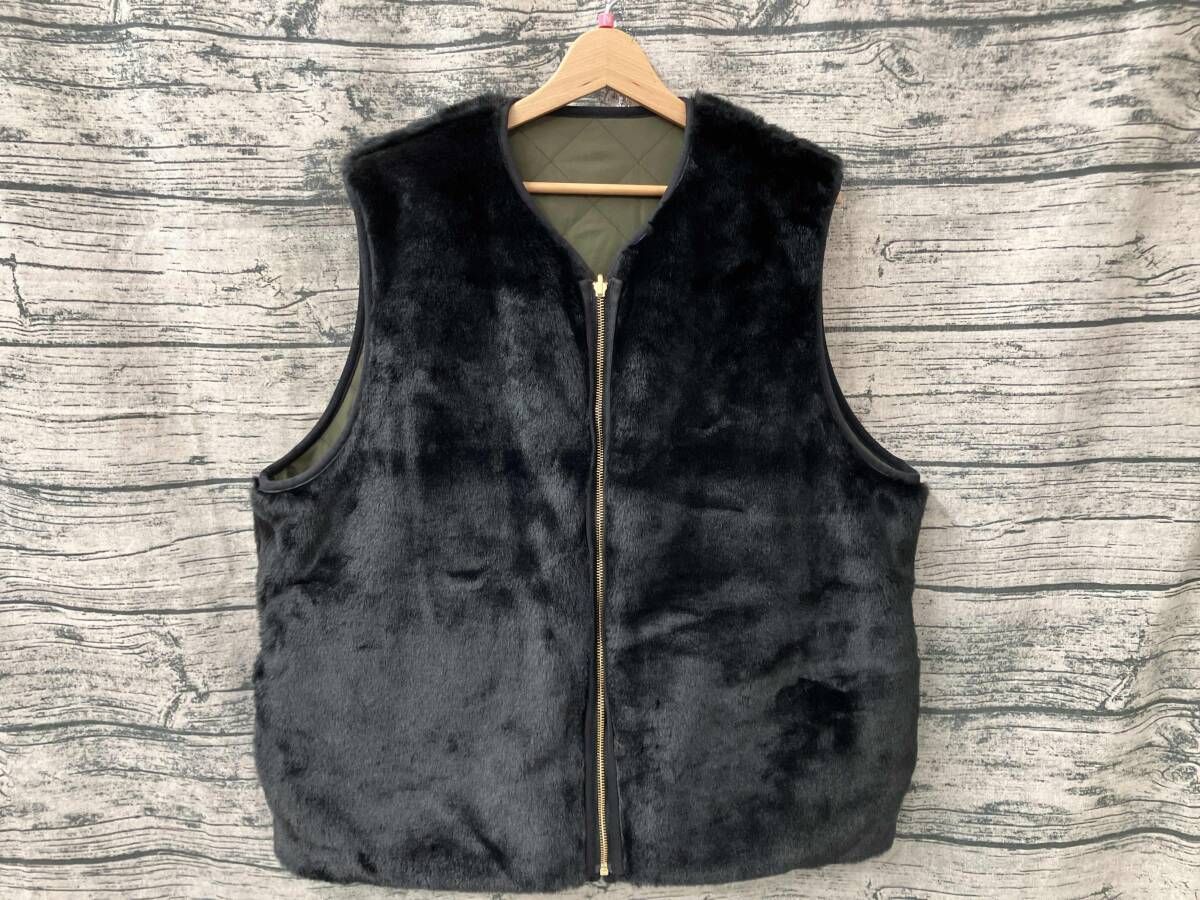 BARBOUR 購入 バブアー ベスト 242MGIS003 リバーシブル Mサイズ