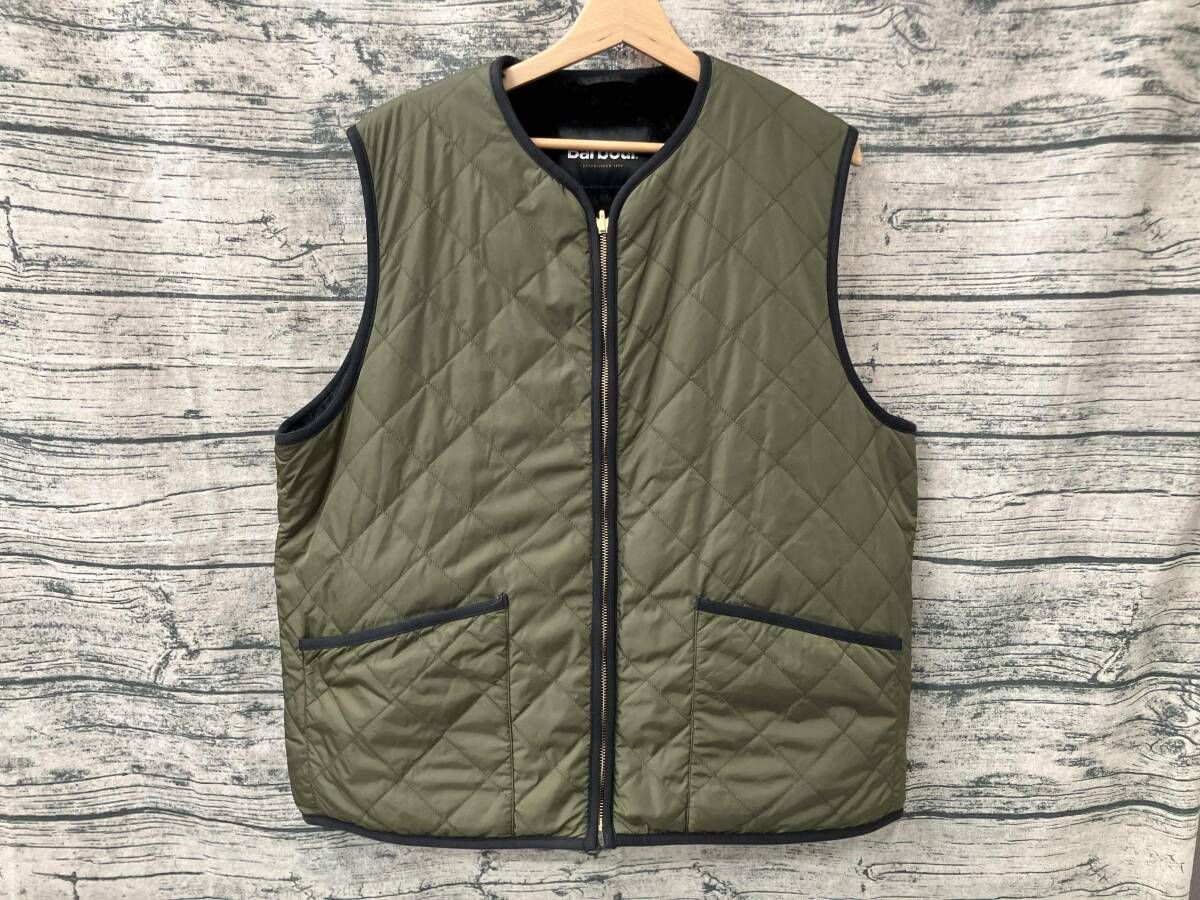 BARBOUR 購入 バブアー ベスト 242MGIS003 リバーシブル Mサイズ