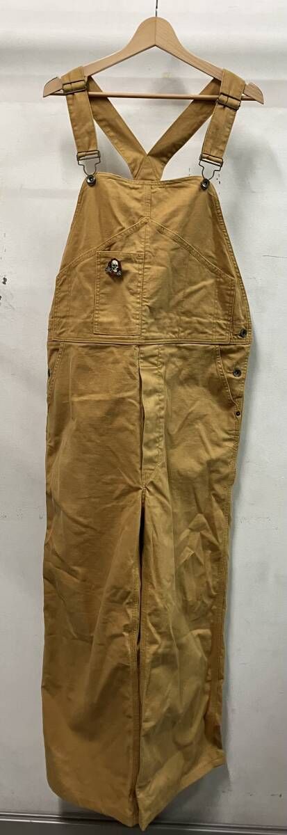 アンドファミリー オーバーオール オールインワン PT 2203690 ピンバッジ付 サイズL イエロー