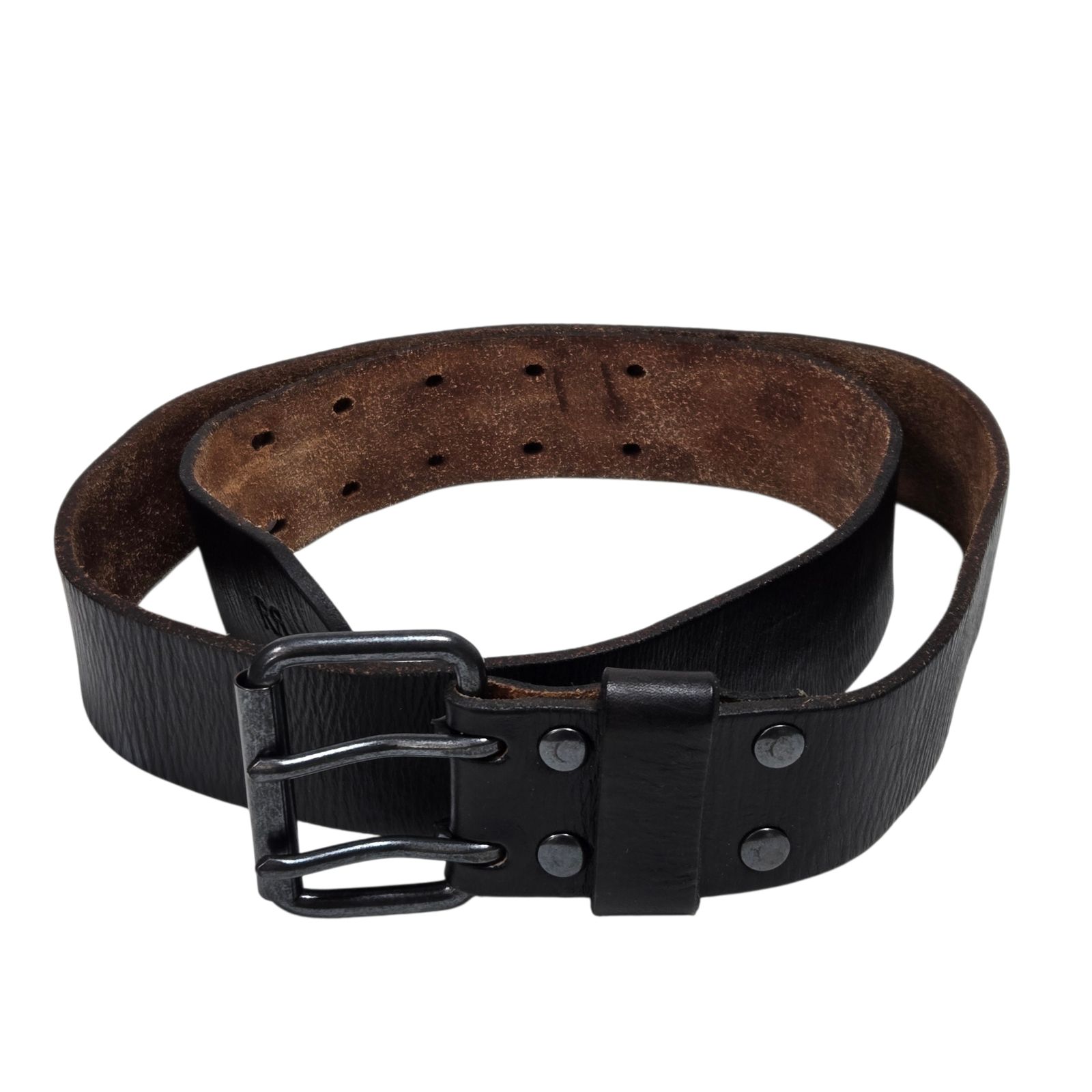 ◇RRL ダブルアールエル ベルト ROLLINS DOUBLE-PRONG BELT W34(cm