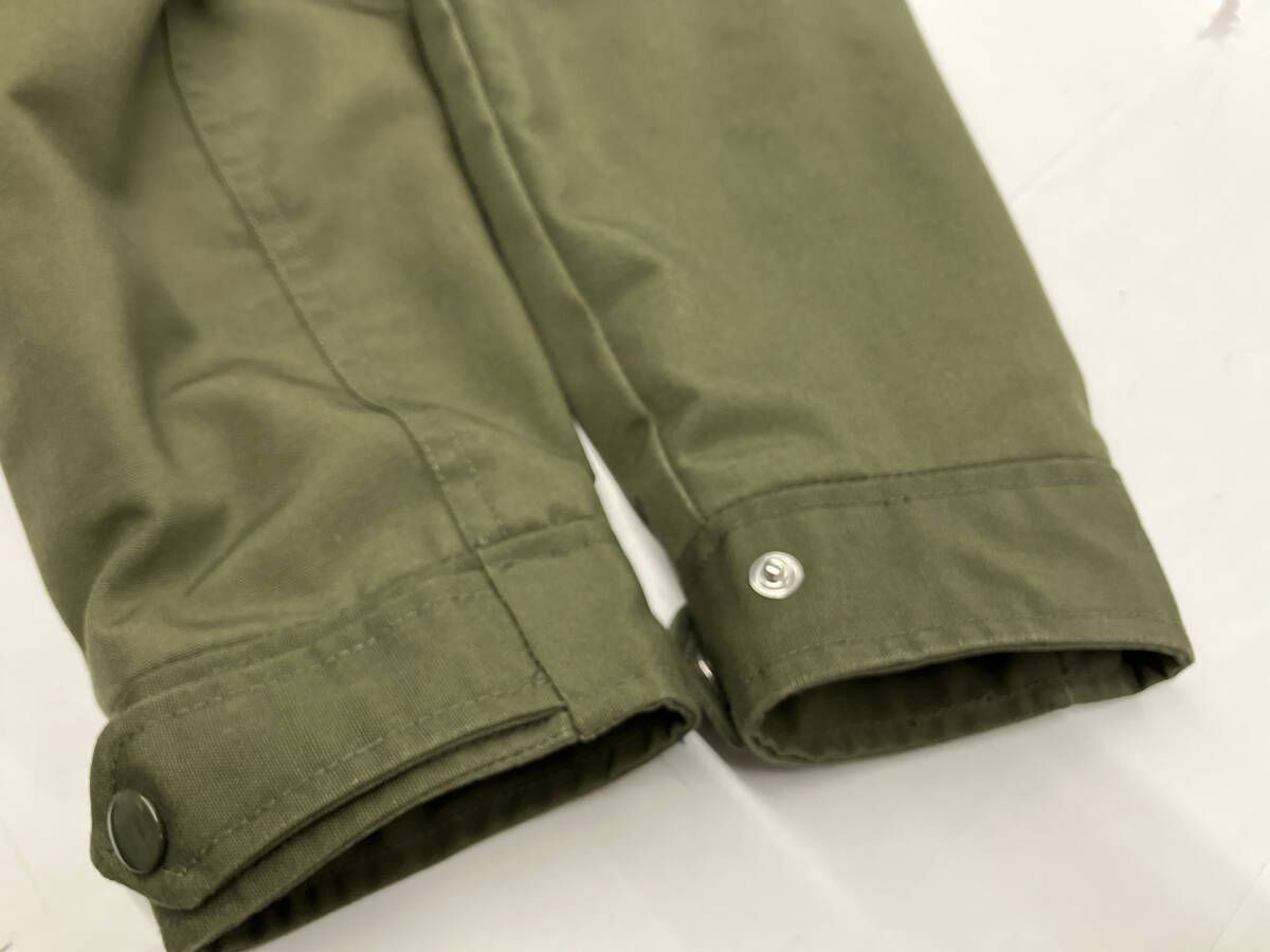 FTC フーデットジャケット エフティーシー フリース裏地 カーキ size S 