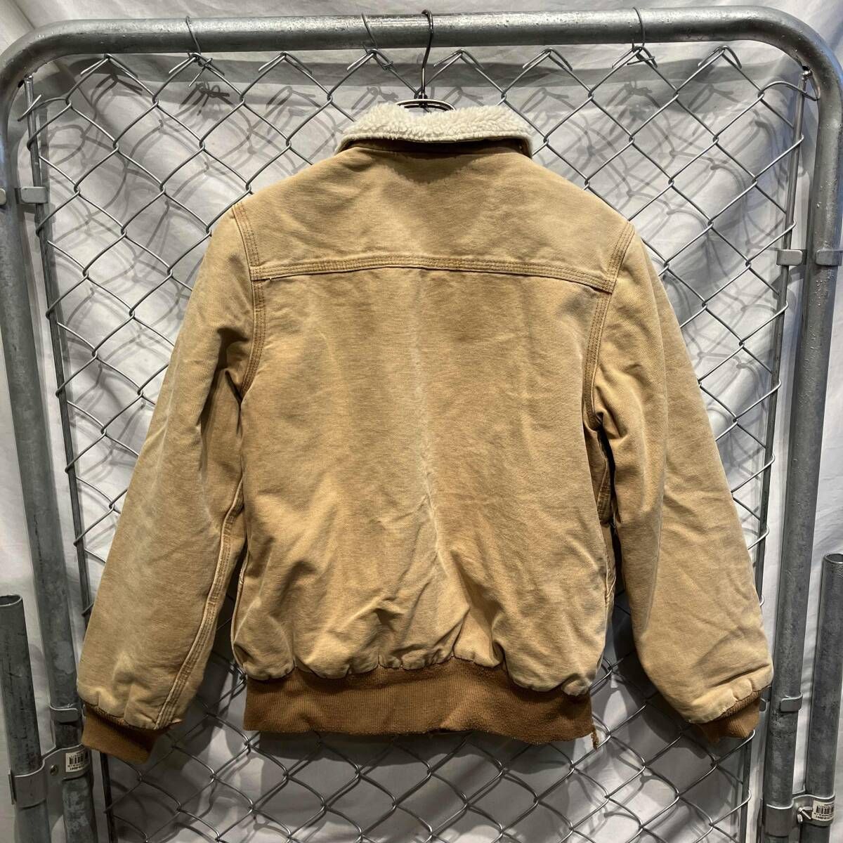 Carhartt 裏ボア ダックジャケット size S ベージュ カーハート - メルカリ