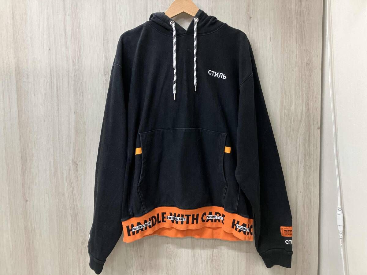 HERON PRESTON パーカー サイズM ブラック