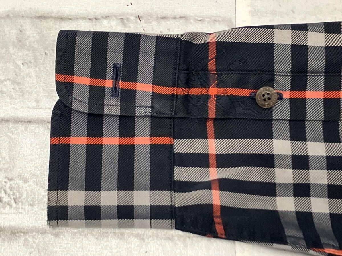 Burberrys/バーバリーズ/長袖シャツ/ノバチェック/ネイビー/Mサイズ/総