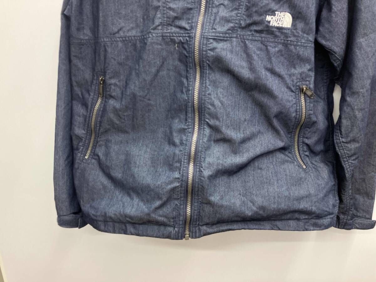 THE NORTH FACE ノースフェイス NYLON DENIM COMPACT JACKET ナイロン