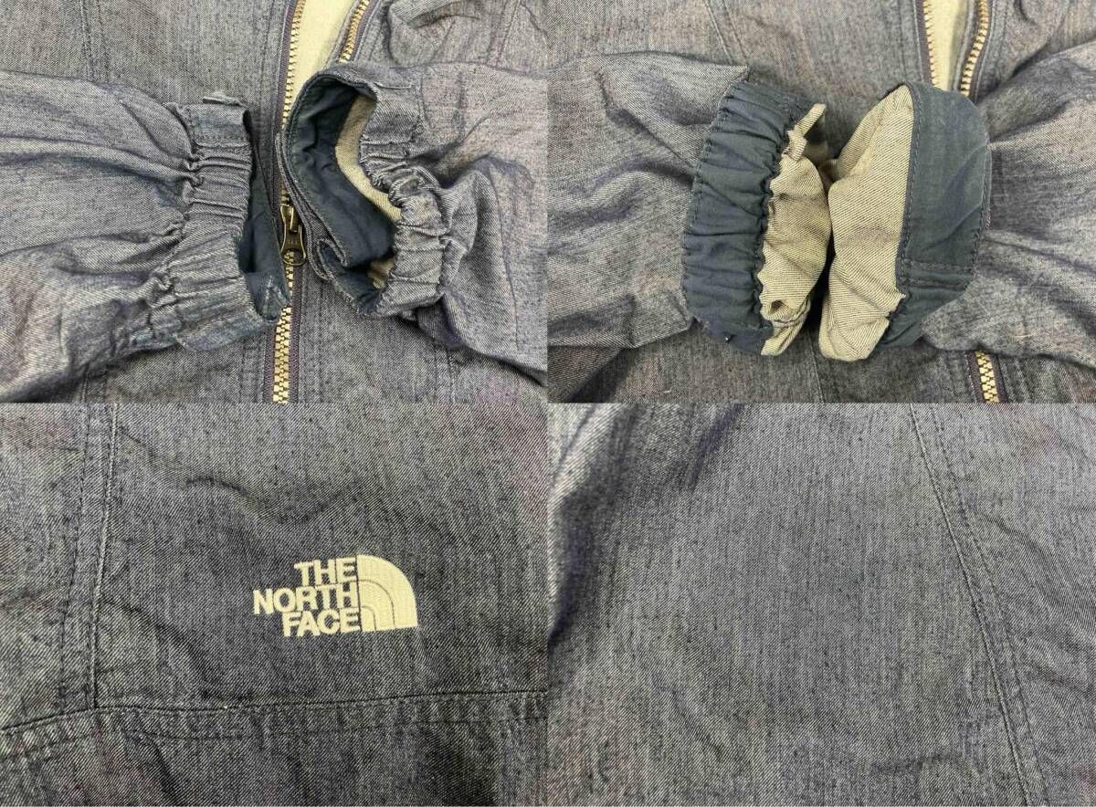 THE NORTH FACE ノースフェイス NYLON DENIM COMPACT JACKET ナイロン