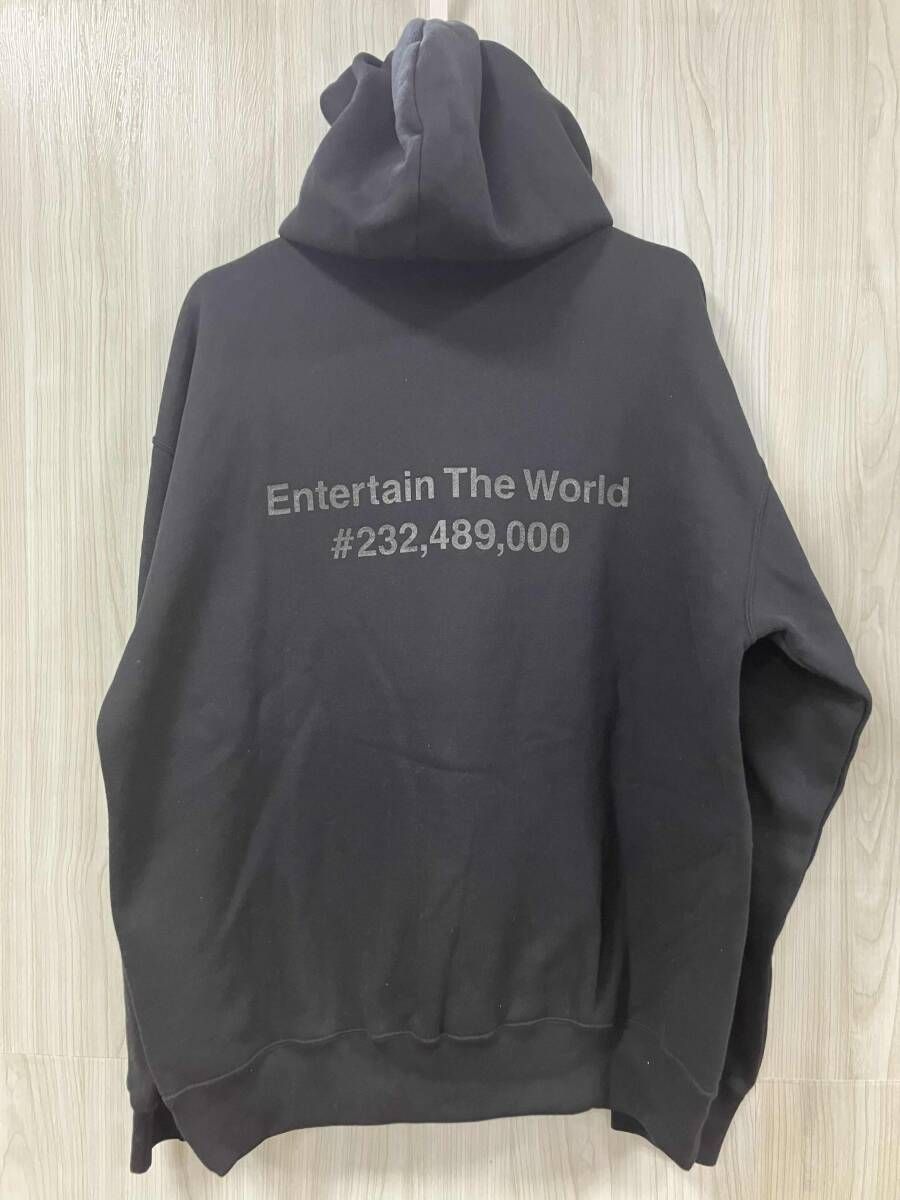 ENNOY エンノイ スウェットセットアップ スタイリスト私物 NETFLIX 23 AW ブラック サイズXL アメカジ トレーナー スウェット 