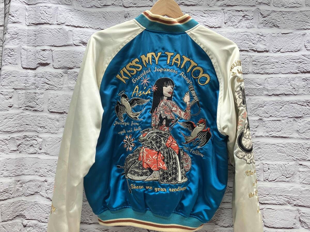 peak'd yellow スカジャン キスマイタトゥー 表記サイズ38