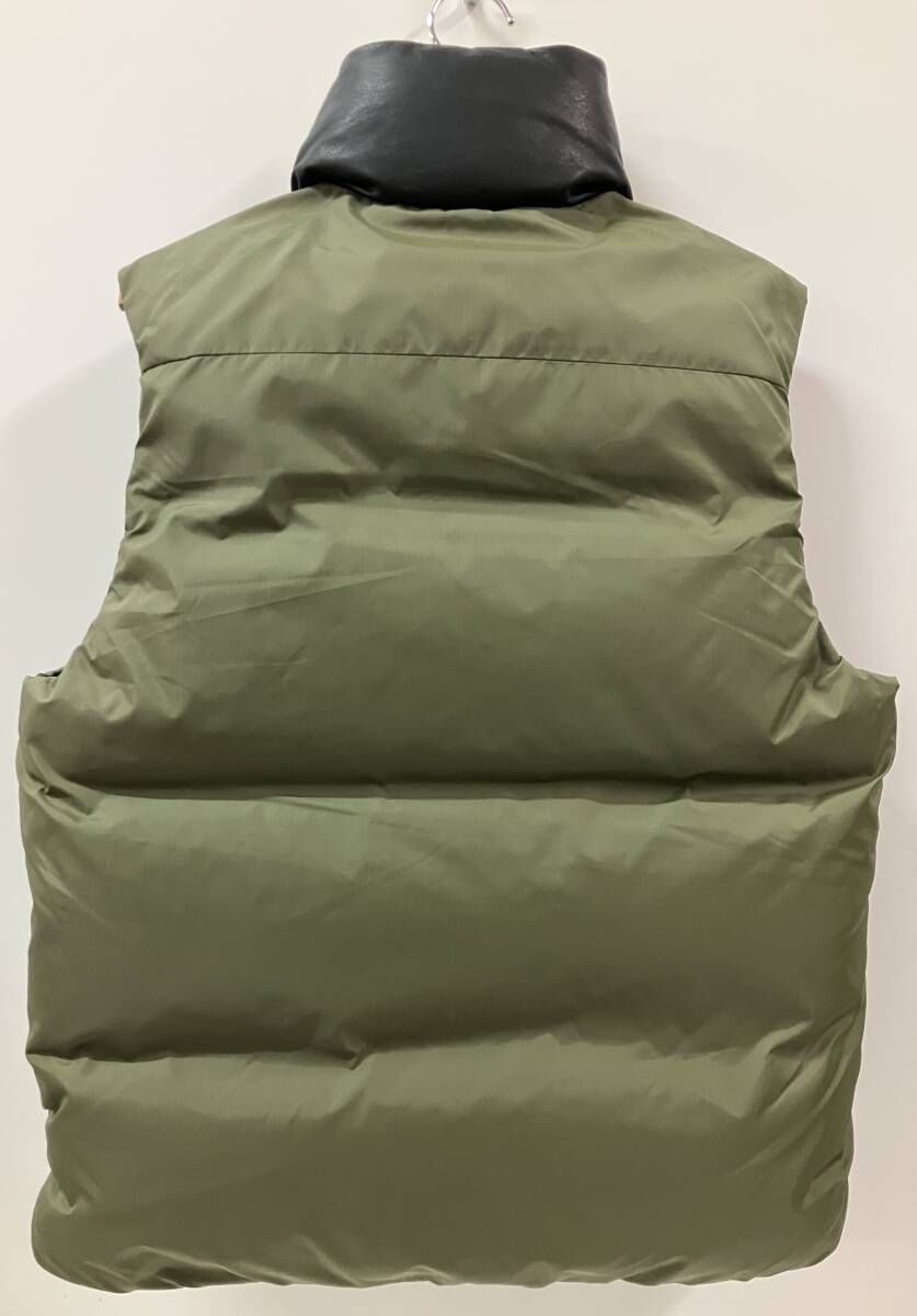 CANADA GOOSE カナダグース ダウンベスト モントリオール レザー切替